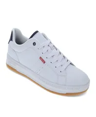 リーバイス メンズ シューズ スニーカー レース Levis Mens Carson Lace Up Sneaker WhiteNavyRed ホワイトのサムネイル