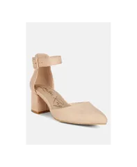 ロンドンラグ レディース シューズ サンダル ヒール London Rag Stroot Mid Block Heel Women Light beige ベージュ