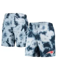 ニューエラ メンズ ボトムス ハーフパンツ・ショーツ ショートパンツ New Era Mens Navy New England Patriots TieDye Shorts Navy ネイビーのサムネイル
