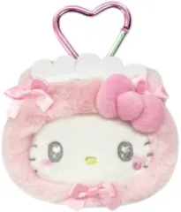 【中古】バッグ ハローキティ(PK) ミニフェイスポーチ ねこねこメイド 「サンリオキャラクターズ」