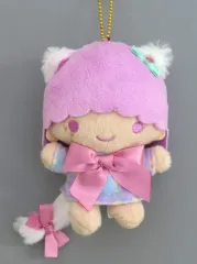 【中古】ぬいぐるみマスコット・ぬいぐるみバッジ ララ ルナキャット マスコット 「リトルツインスターズ」