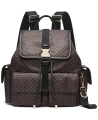 カルバンクライン レディース バッグ バックパック・リュックサック Calvin Klein Elora Medium Backpack Bag Brown Khaki Black ブラック