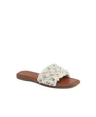 グレース レディース シューズ サンダル Grace MATERA Sandal White leather ホワイトのサムネイル