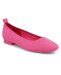 ミア レディース シューズ パンプス ニット MIA Womens Rasia Ballet Knit Round Toe Flats Hot Pink ピンク