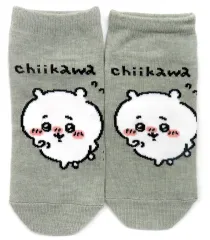 【中古】衣類 ちいかわ(照れ) ソックス 23～25cm 「ちいかわ なんか小さくてかわいいやつ」