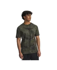 アンダーアーマー メンズ トップス Tシャツ プリント Under Armour Mens Project Rock AllOver Printed TShirt Expedition Green Black ブラック