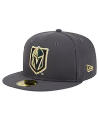 ニューエラ メンズ アクセサリー 帽子 New Era Mens Charcoal Vegas Golden Knights Core 59FIFTY Fitted Hat Charcoal チャコール