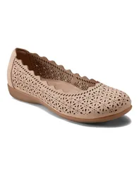 アース レディース シューズ パンプス Earth Womens Bria Casual Flats Light Natural Nubuckのサムネイル