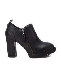 キシタイ レディース シューズ ブーツ・レインブーツ プラットフォーム アンクル Womens Platform Ankle Booties By XTI Black ブラック