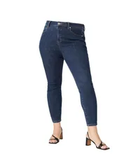 エロクイ レディース ボトムス デニムパンツ プラスサイズ ELOQUII Plusize The Morgan Super Stretch Skinny Leg Jean Indigo rinse インディゴ
