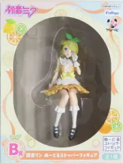 【中古】フィギュア 鏡音リン 「フリューくじ 初音ミク Citrus MIKU」 B賞  ぬーどるストッパーフィギュア