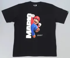 【中古】Tシャツ マリオ(ジャンプ) グラフィックTシャツ ブラック 4XLサイズ 「ザ・スーパーマリオブラザーズ・ムービー × UT」