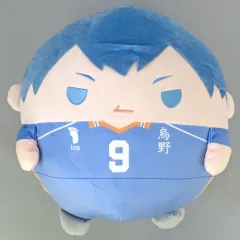 【中古】ぬいぐるみ 影山飛雄 ふわコロりんメガ 「くじメイト ハイキュー!! ぬいくじ」 A-B賞