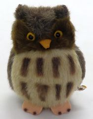 やまね工房 ふくろう(コミミズク) ぬいぐるみ - メルカリ