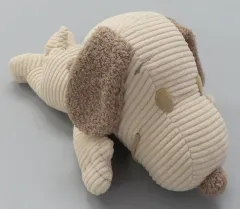 【中古】ぬいぐるみ スヌーピー(モカ/寝そべり) コーデュロイぬいぐるみ 「PEANUTS(SNOOPY)」