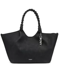 ダナ キャラン ニューヨーク レディース バッグ DKNY Womens Paularge Tote Bag Blacksilver ブラックのサムネイル