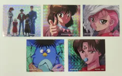 【中古】シール・ステッカー Eセット フレークプリズムステッカー 「一番くじ 幽☆遊☆白書 暗黒武術会編 vol.3」 G賞