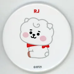 【中古】バッジ・ピンズ RJ(ジン) 缶バッジ BABY 「BT21」 LINE FRIENDSオンラインストア限定 対象商品購入特典