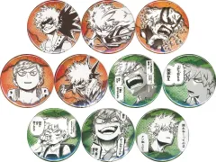 【中古】バッジ・ピンズ 全10種セット 「僕のヒーローアカデミア コレクション缶バッジ プチ “HEROES” 【爆豪勝己】」