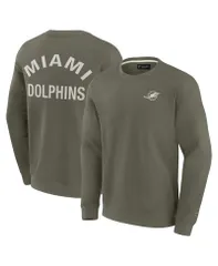 ファナティクス メンズ アウター パーカー・スウェット スウェット シャツ Fanatics Mens and Womens Miami Dolphins Super Soft Pullover Crのサムネイル