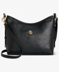 ジャーニ ベルニーニ レディース バッグ Giani Bernini Pebble Soft Medium Shoulder Bag Black ブラック