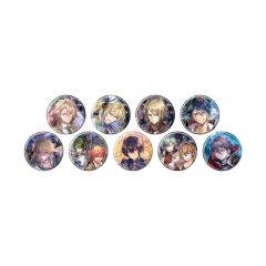 [신품] 배지 빈즈 [박스] 퀴즈 RPG 마법사와 검은 고양이 위즈 홀로그램 캔 배지 (57mm) 02. 공식 일러스트