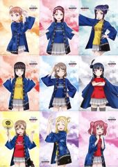 [중고] 종이 제품 Aqours 인물 (9장 세트) [러브라이브! 선샤인!! Aqours 2nd LoveLive! HAPPY PARTY TRAIN TOUR Memorial BOX] 애니메이트 구입 특전