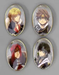 【中古】バッジ・ピンズ メモリーピースVer. 缶バッジセット(4個セット) 「最遊記RELOAD -ZEROIN-×夢王国と眠れる100人の王子様」