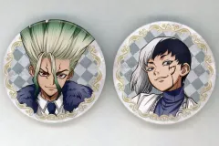 【中古】バッジ・ピンズ 石神千空＆あさぎりゲン 缶バッジ２個セット 「Dr.STONE」 ファミリーマート限定