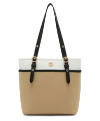 アンクライン レディース バッグ Anne Klein Womens Classic Pocketote Bag Beige ベージュのサムネイル