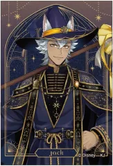 【中古】バッジ・ビンズ ジャック・ハウル ブルームバースデー グリッターアート缶バッジ 「ディズニー ツイステッドワンダーランド」