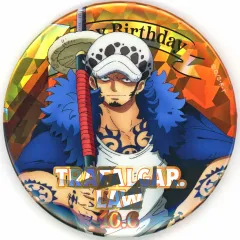 【中古】バッジ・ピンズ 10.6 トラファルガー・ロー HBDイニシャルホログラム缶バッジ 「ワンピース」