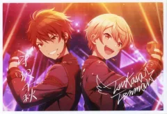 【中古】キャラカード 天馬司×守沢千秋 ブロマイド 「プロジェクトセカイ カラフルステージ! feat. 初音ミク×あんさんぶるスターズ!!」 Colorful Palette Store限定 対象商品購入特典