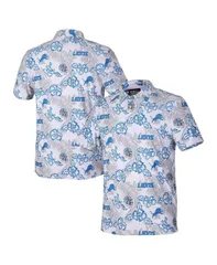 レインスプーナー メンズ トップス ポロシャツ Reyn Spooner Mens White Detroit Lions Pua Performance Game Day Polo Shirt Whのサムネイル