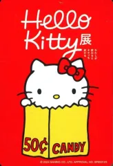 【中古】キャラカード ハローキティ 東京メトロ24時間券 「Hello Kitty展-わたしが変わるとキティも変わる-」