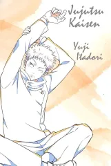 【中古】ポストカード 虎杖悠仁(rest/モノクロ) 特製ポストカード 「呪術廻戦PLAZA in ロフト」 グッズ購入特典