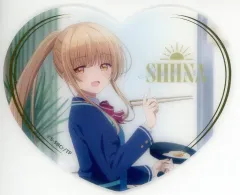 【中古】キャラカード 椎名真昼(朝食/上半身/ハート型/金色箔押しver.) クリアカードコレクション 「くじQ お隣の天使様にいつの間にか駄目人間にされていた件2～朝のひととき～」 J賞