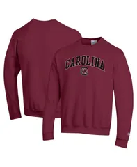 チャンピオン メンズ アウター パーカー・スウェット シャツ ロゴ Champion Mens Garnet South Carolina Gamecocks Arch Over Logo Pullover Sweatshirt Garnet