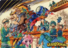 【中古】キャラカード 集合(7周年記念イラスト) クリアカード 「僕のヒーローアカデミア」 韓国限定 購入特典