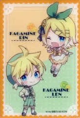 【中古】キャラカード 鏡音レン＆鏡音リン(ミニキャラ) クリアカード 「フリューくじ 初音ミク Citrus MIKU」 G賞