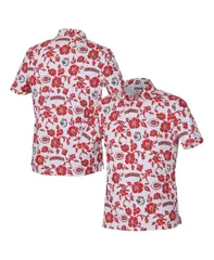 レインスプーナー メンズ トップス ポロシャツ Reyn Spooner Mens White Cincinnati Reds Pua Performance Polo Shirt White ホワイのサムネイル