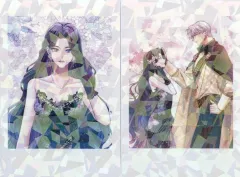 【中古】キャラカード F.エステレラ＆レイヴン ホログラムチェキ風カードセット 「帝国一の悪女に溺愛がとまりません! byマルイくじオンライン」 D賞