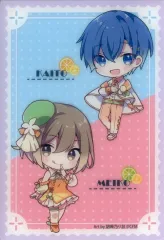 【中古】キャラカード MEIKO＆KAITO(ミニキャラ) クリアカード 「フリューくじ 初音ミク Citrus MIKU」 G賞