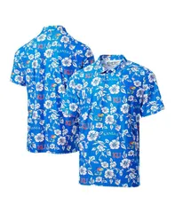レインスプーナー メンズ トップス ポロシャツ Reyn Spooner Mens Royal Kansas Jayhawks Performance Polo Shirt Royalのサムネイル