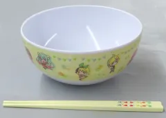 【中古】食器 集合(イエロー) マルチボウル＆おはしセット 「フリューくじ 初音ミク Citrus MIKU」 C賞