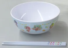 【中古】食器 集合(ブルー) マルチボウル＆おはしセット 「フリューくじ 初音ミク Citrus MIKU」 C賞