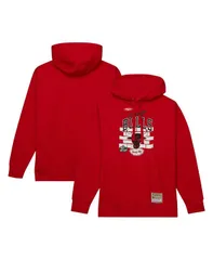 ミッチェルネス メンズ アウター パーカー・スウェット Mitchell Ness Mens x Tats Cru Red Chicago Bulls Hardwood Classics Brickのサムネイル