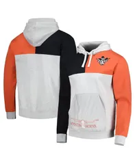 ミッチェルネス メンズ アウター パーカー・スウェット Mitchell Ness Mens Heather Gray Texas Longhorns TieBreaker Pullover Hoodのサムネイル