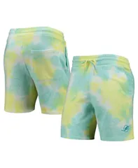 ニューエラ メンズ ボトムス ハーフパンツ・ショーツ ショートパンツ New Era Mens White Miami Dolphins TieDye Shorts White ホワイト