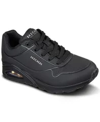 スケッチャーズ レディース シューズ スニーカー Skecherstreet Womens Uno Stand On Air Casual Sneakers from Finish Line Black ブラック